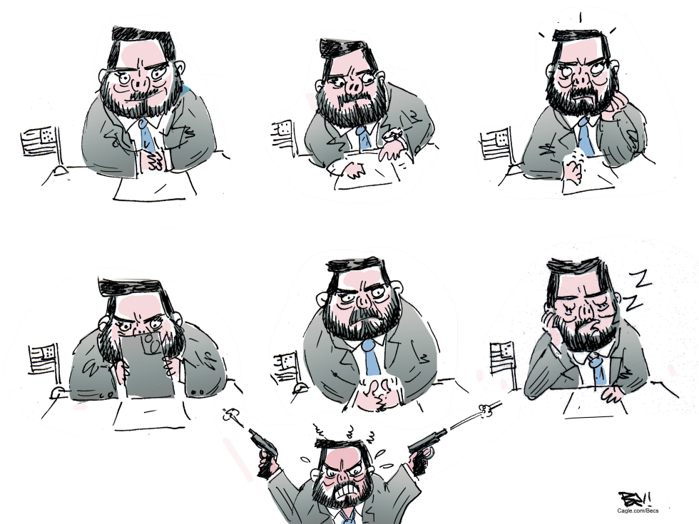 JD Vance Depicted Waiting Then Despairing Amid Iran Pakistan Peace Efforts
