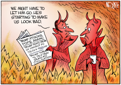 THE DEVIL WEARS MAGA by Christopher Weyant