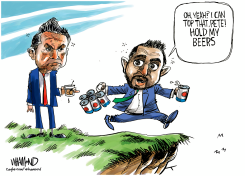 KASH PATEL DRINKING ALLEGATIONS by Dave Whamond
