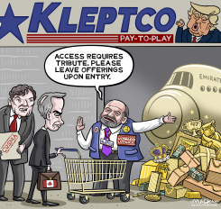 HOWARD LUTNICK IS PAY-TO-PLAY TRADE GREETER by Graeme MacKay