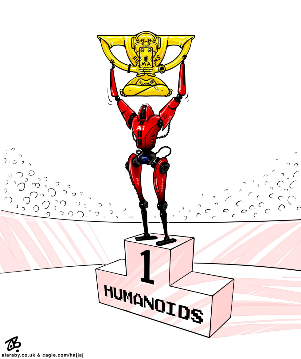 Humanoids Race AI Robot Marathon China Winner Tech