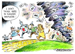 TORNADOES 2026 JAN-APRIL by Dave Granlund