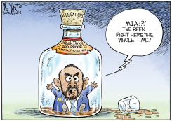 BOTTLED PATEL by Christopher Weyant