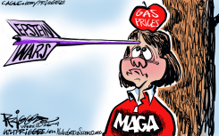 EPSTEIN ARROW by Milt Priggee