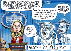 DANGEROUS POLITICAL RHETORIC by Dave Whamond