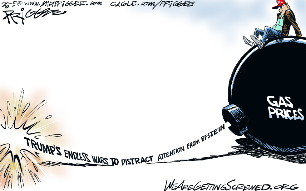 Trump's Lit Fuse: Endless Wars Distract from Epstein as Gas Prices Explode