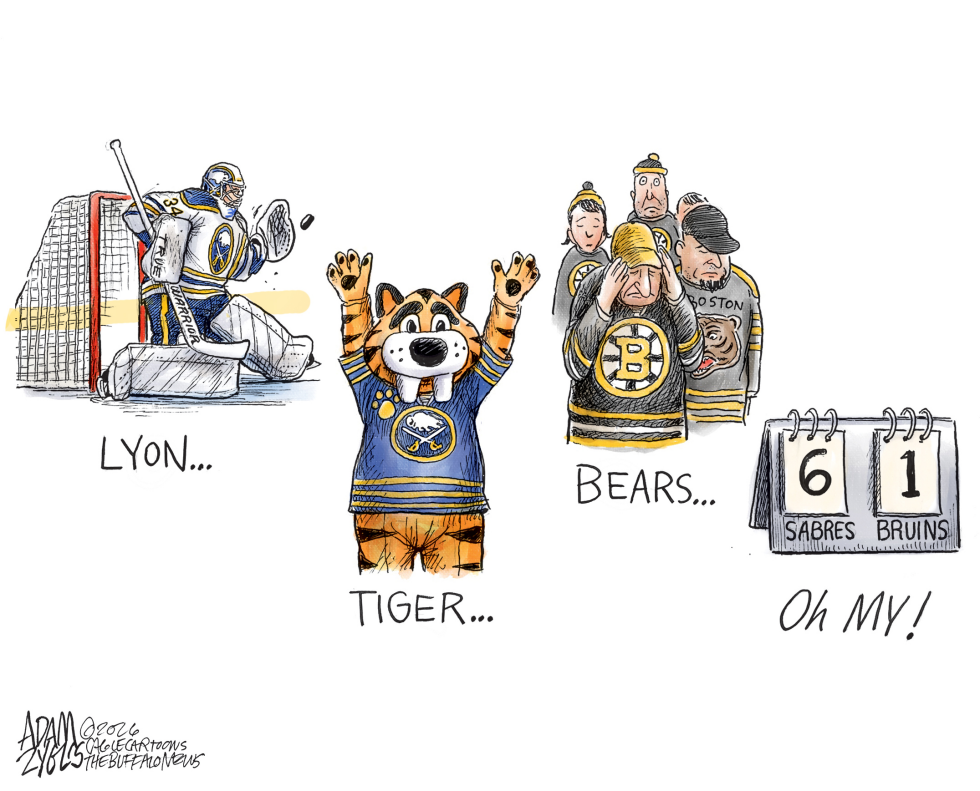 NHL Sabres dominate Bruins