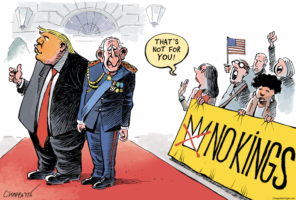 Trump Welcomes King Charles Amid Anti-Monarchy Protests in DC