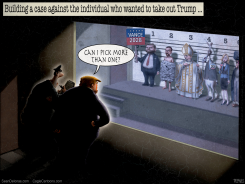 TRUMP ASSASSINATION ATTEMPT POLICE LINEUP by Sean Delonas