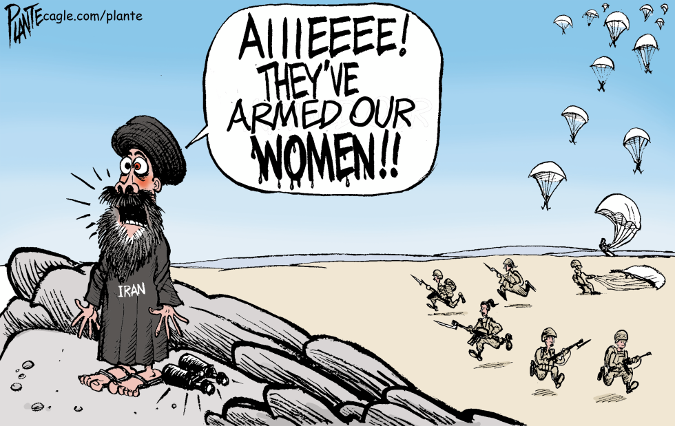 A mullah screams our women are armed