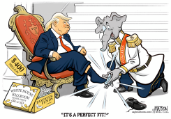 TRUMP WHITE HOUSE BALLROOM CINDERELLA STORY by R.J. Matson