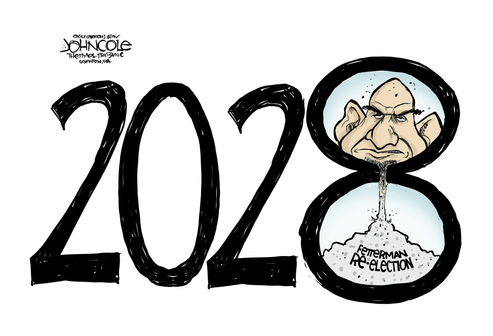 Fetterman's fading re-election chances