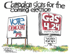 CAMPAIGN SIGNS by John Darkow