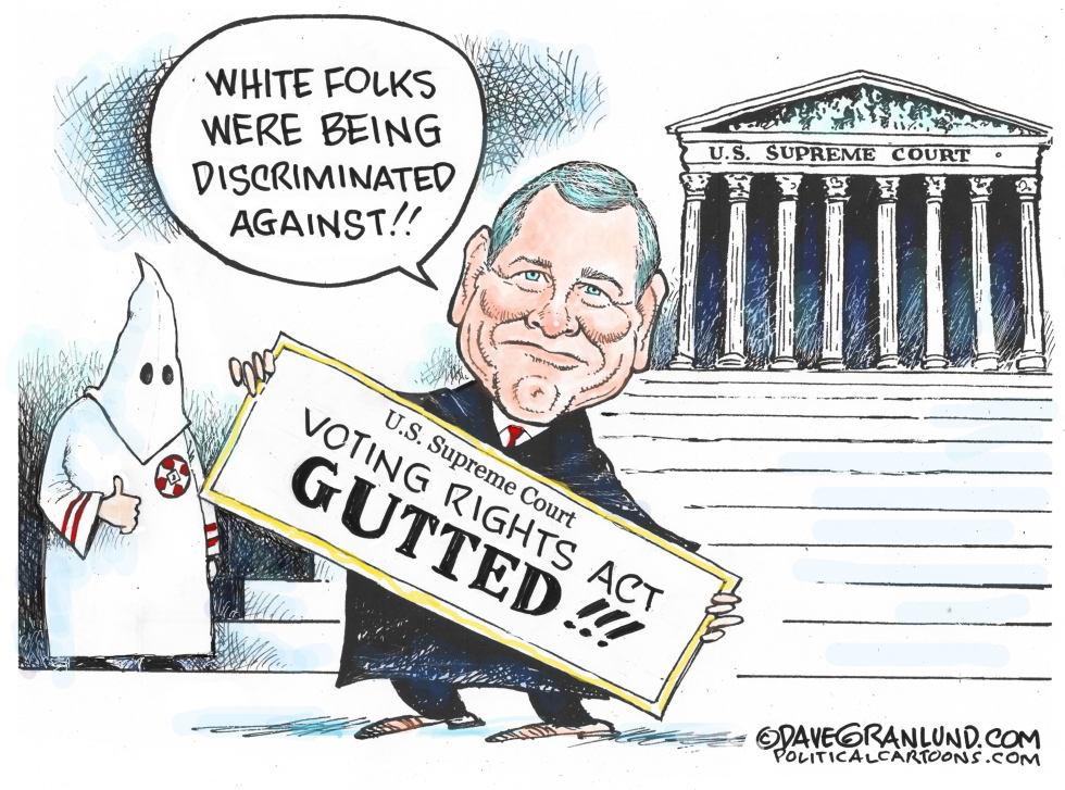 Supreme Court ruling on Voting Rights Act draws reverse discrimination claims