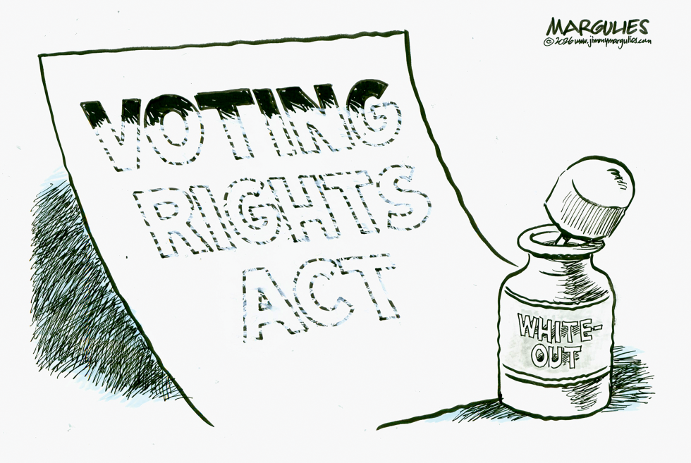 Voting Rights Act Slashed