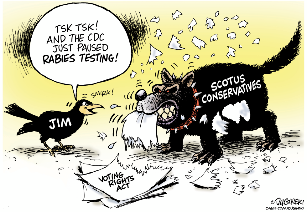 SCOTUS Conservatives Shred Voting Rights Act in Rabid Display