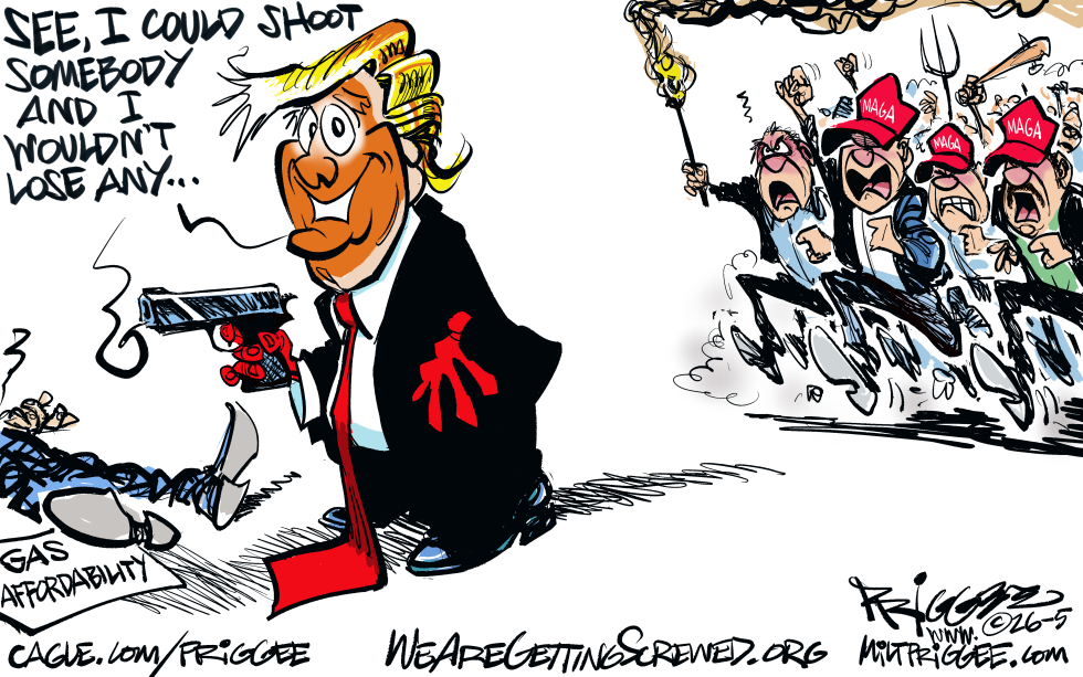 I could shot somebody....