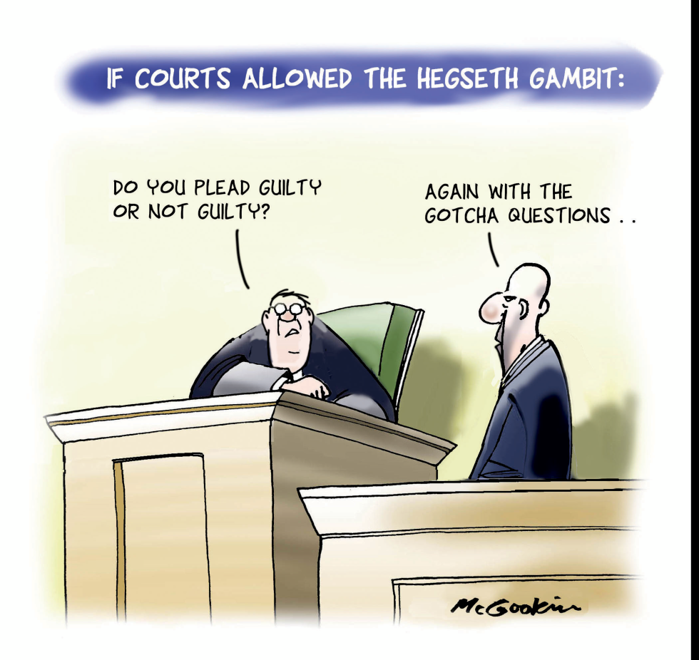 Accused Tries The Hegseth Gambit