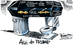 ARCH DE TRUMP by Milt Priggee