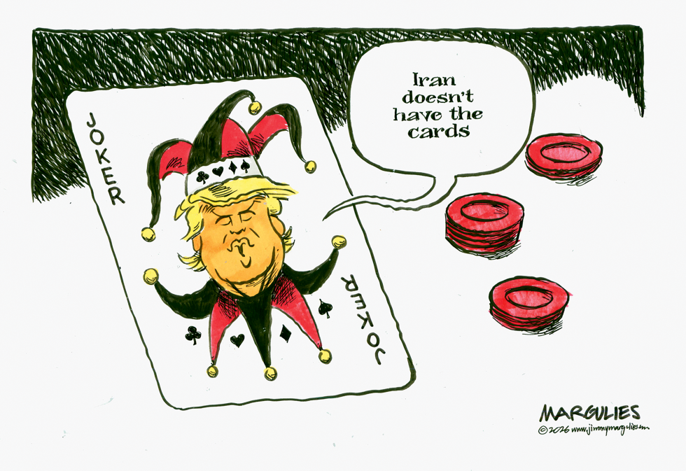 Trump says Iran doesn't have the cards