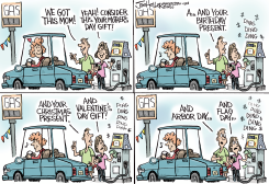 GAS FOR MOM by Joe Heller