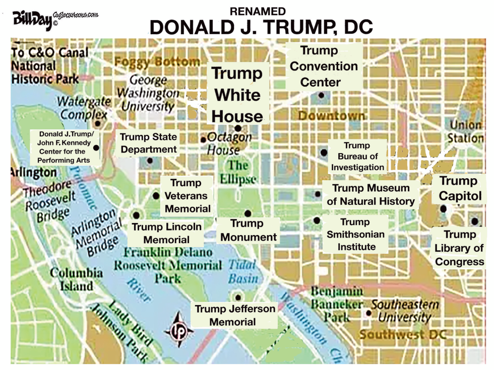 Renamed Donald J Trump, DC