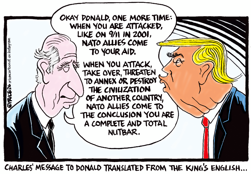 Charles Message To Donald Translated