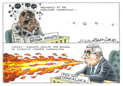 RECUSAL OF EVIDENCE by Zapiro
