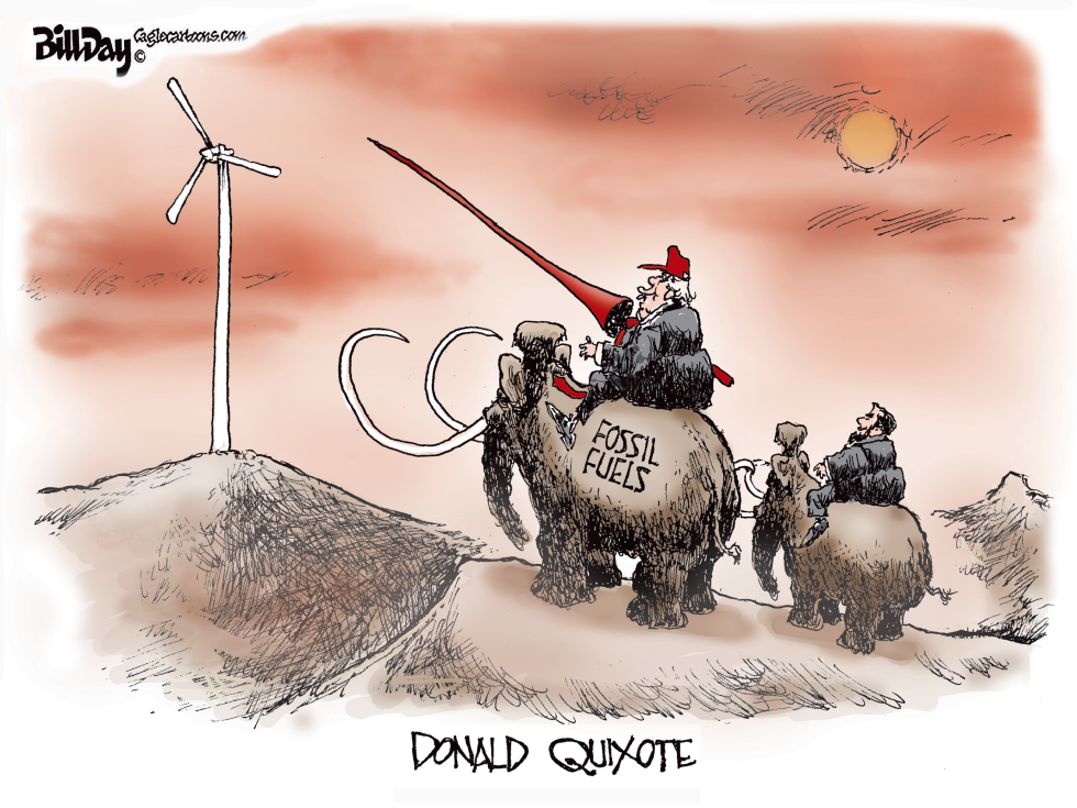 Donald Quixote Fossil Fuels
