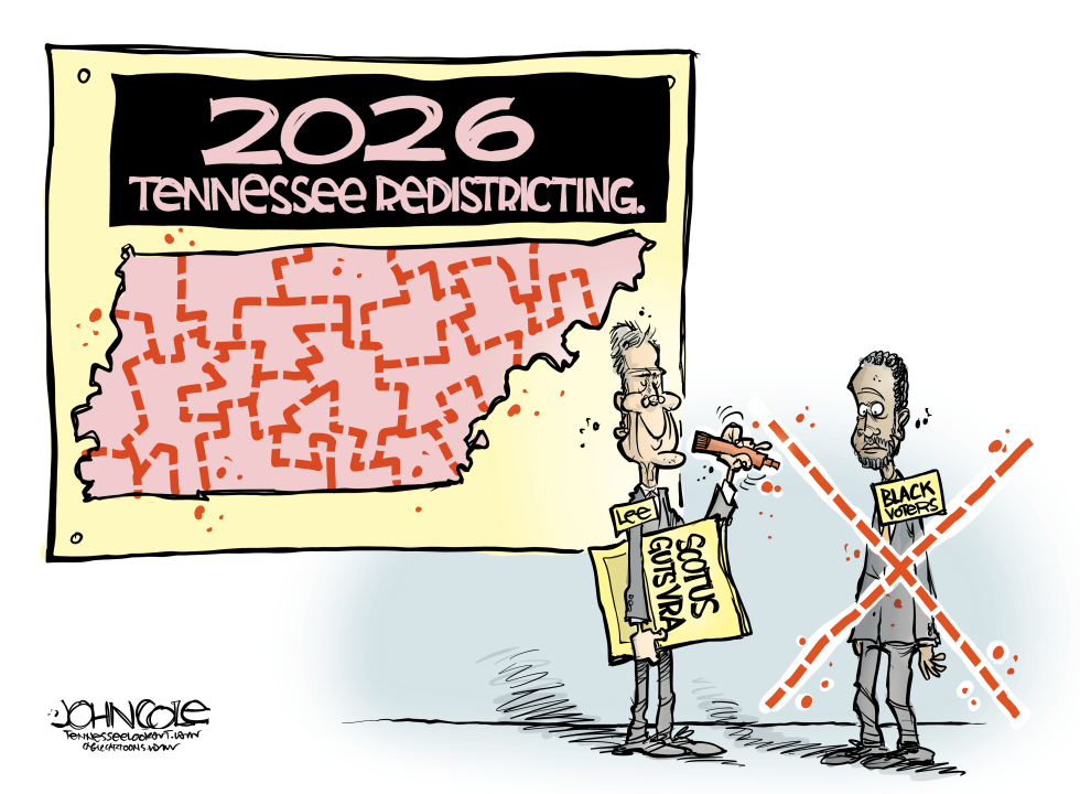 TN Bill Lee crosses out Black voters