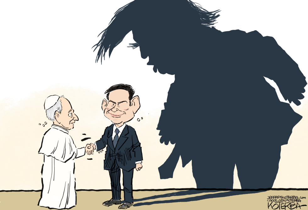 Rubio meets the Pope