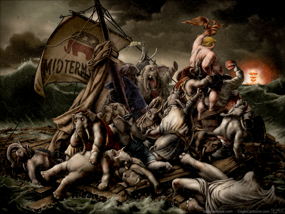 Raft of The Republicans, Géricault