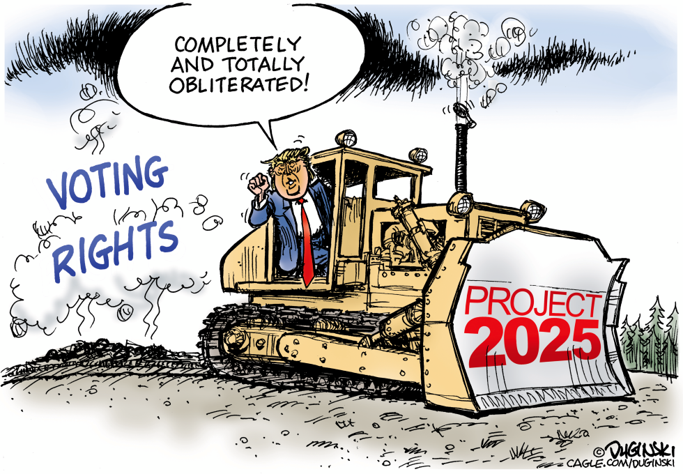 Trump Bulldozes Voting Rights via Project