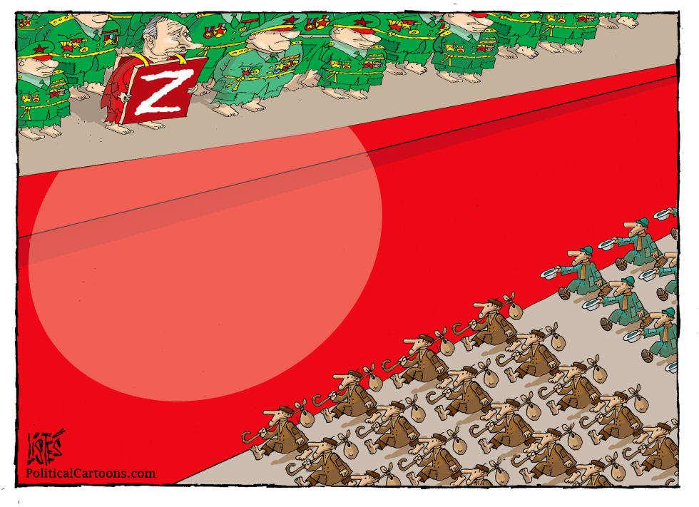 PUTIN'S PARADE IS OVER
