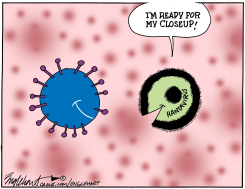 THE HANTAVIRUS SPEAKS by Bob Englehart