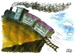 EUROPE TRAIN - by Christo Komarnitski