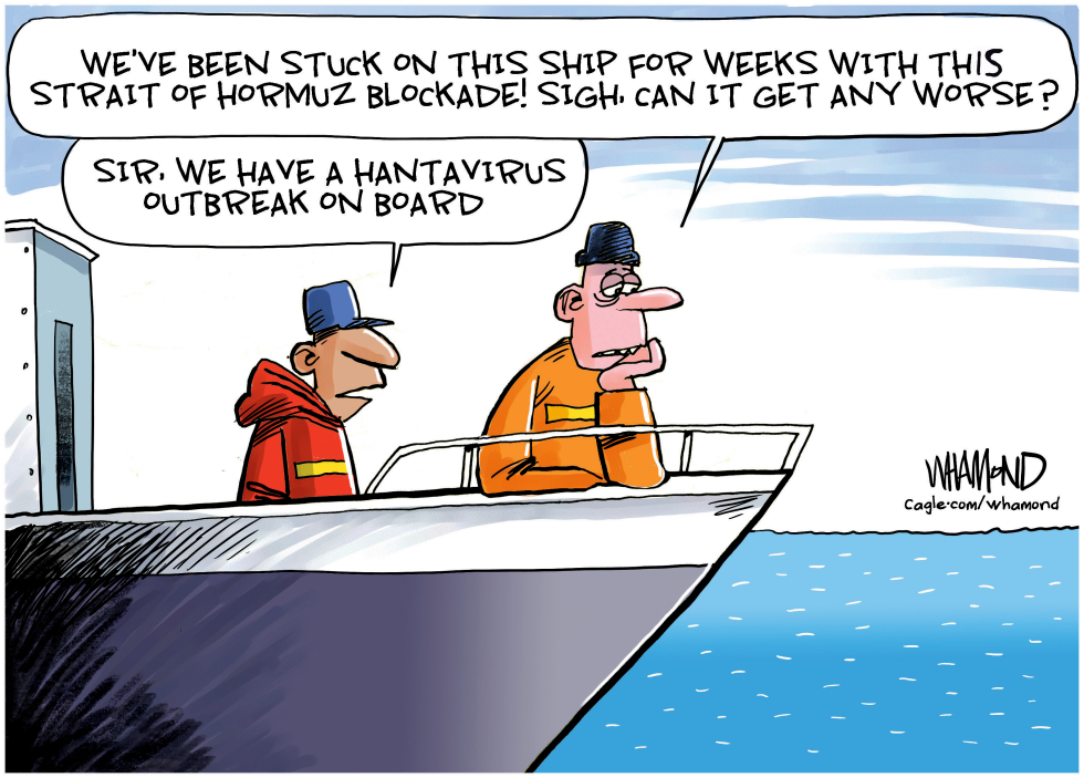 Strait of Hormuz Blockade Compounds with Hantavirus Outbreak on Stranded Ships