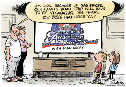 FAMILIES CAN'T AFFORD THEIR SUMMER ROAD TRIPS by Paul Duginski