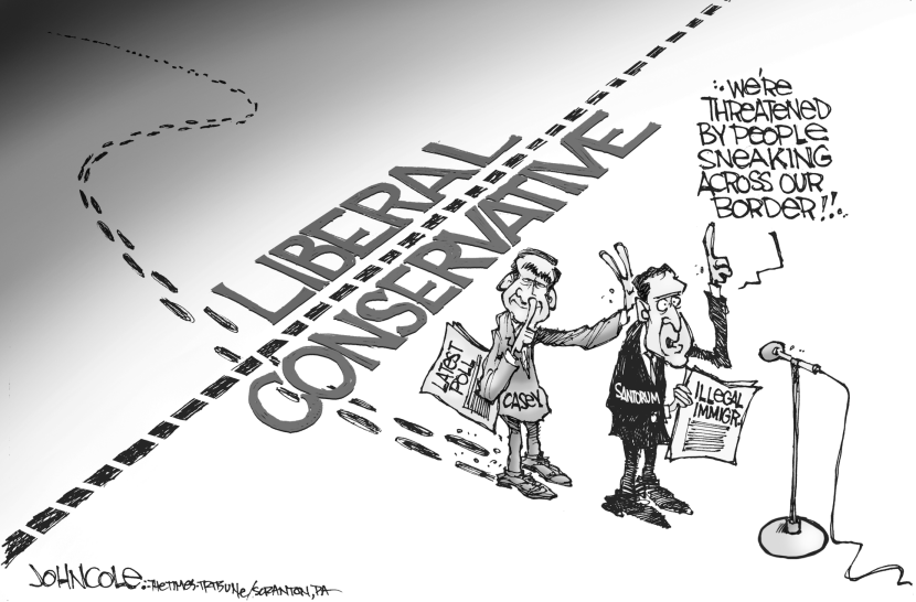 Santorum vs Casey in PA