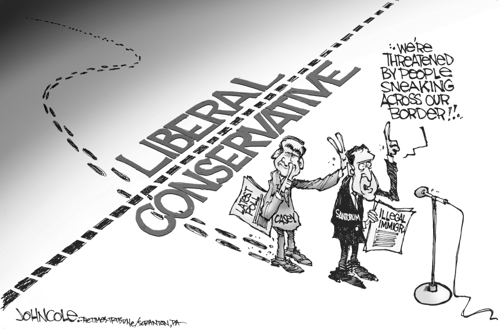 Santorum vs Casey in PA