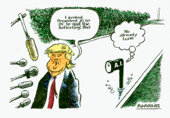 TRUMP CHINA VISIT by Jimmy Margulies