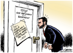 JD VANCE IS HOME ALONE DURING CHINA TRIP by Paul Duginski