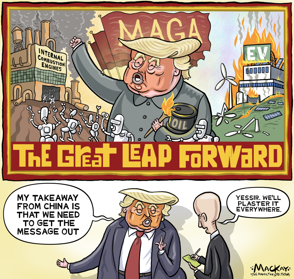 Trump's great leap is to turn back the clock