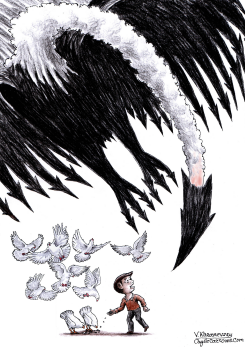 CHILD AND WAR ON TERROR by Vladimir Kazanevsky
