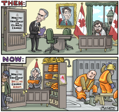CARNEY REPLACES CLIMATE CHANGE WITH DRILLING by Graeme MacKay