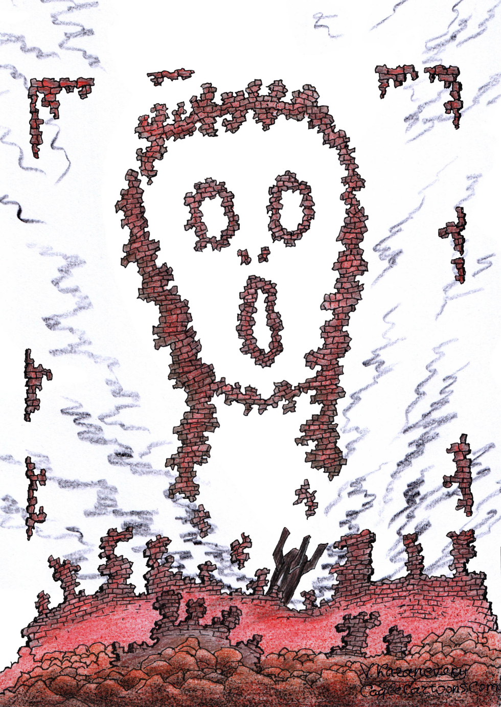 Attack on civil infrastructure
