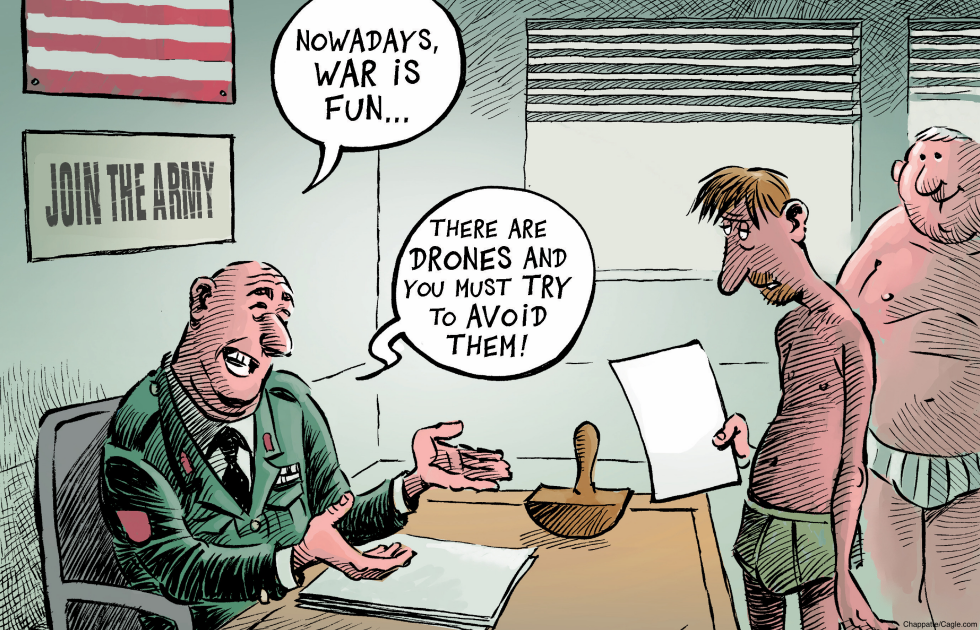 The army is recruiting