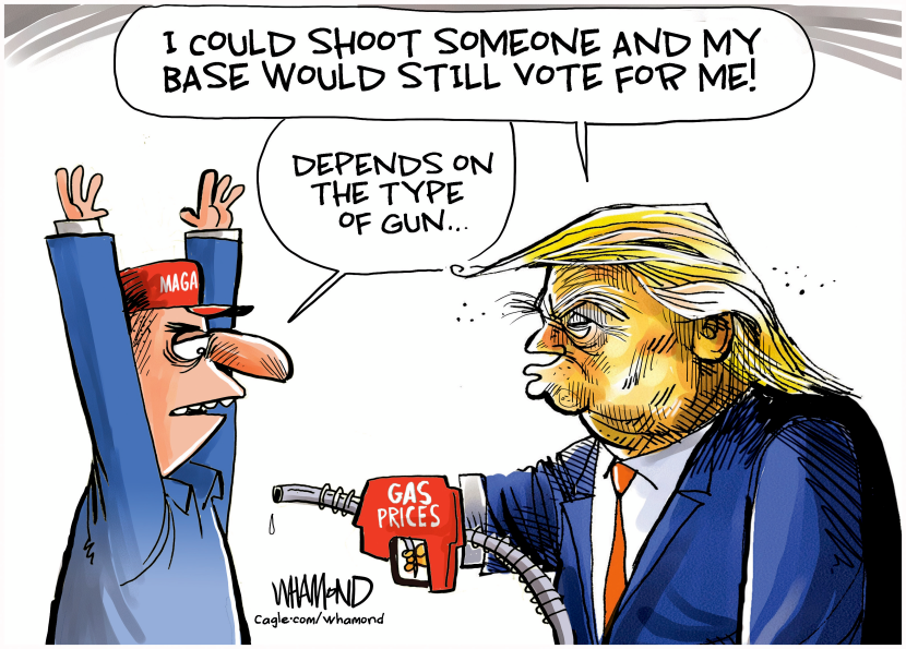 Trump Tells MAGA Supporter His Base Will Stick With Him Despite Gas Prices