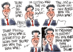 IRAN WAR WIN  by Pat Bagley