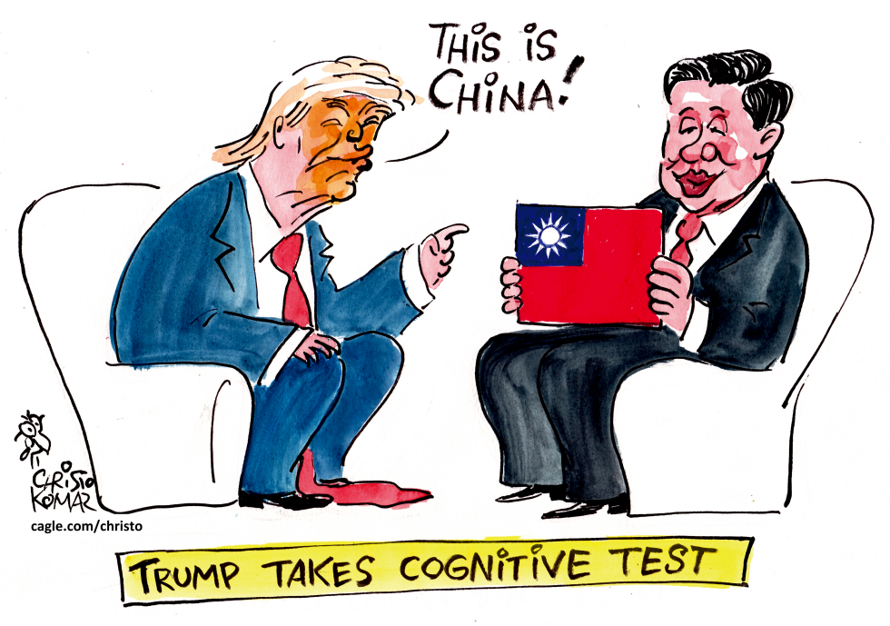Trump takes cognitive test